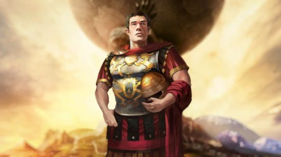 Julius Caesar from Civilization 6