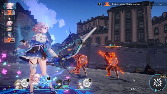 With the best Honkai Star Rail March 7th build, she makes a great shielder.