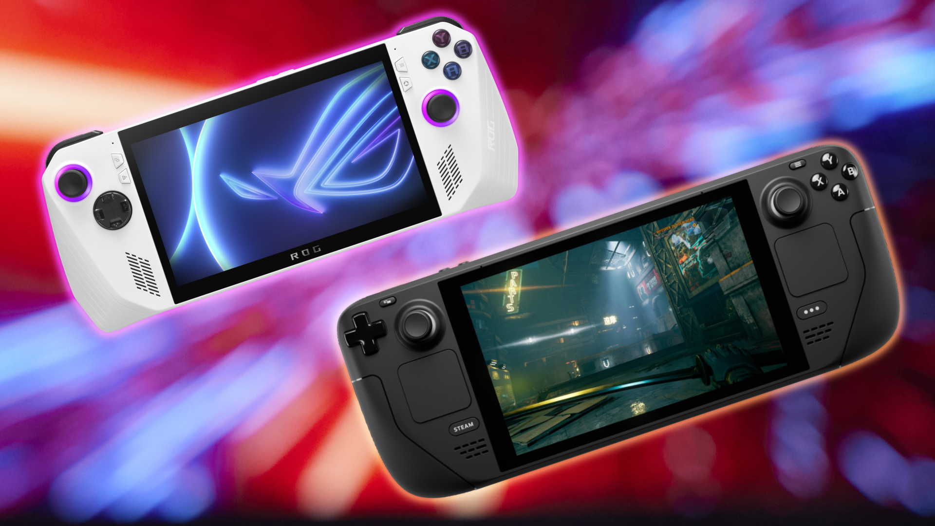 Steam Deck vs Asus ROG Ally – which console is better?
