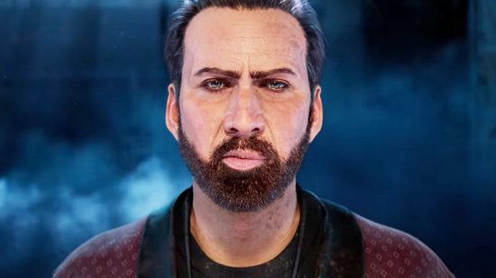 Dead by Daylight confirms new character is actually Nicolas Cage: Nicolas Cage as he appears in BHVR horror game Dead by Daylight
