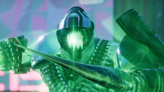 New Destiny 2 Strand Aspects look super freaking sick: A Strand Titan Guardian prepares to fight.