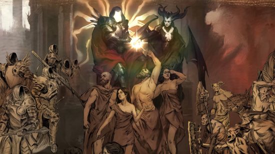 Diablo 4 Çapraz Progresyon-Inarius ve Lilith, doğada melek ve iblis eşit parçaları olan Nephalim, insan benzeri yaratıkları yaratıyor