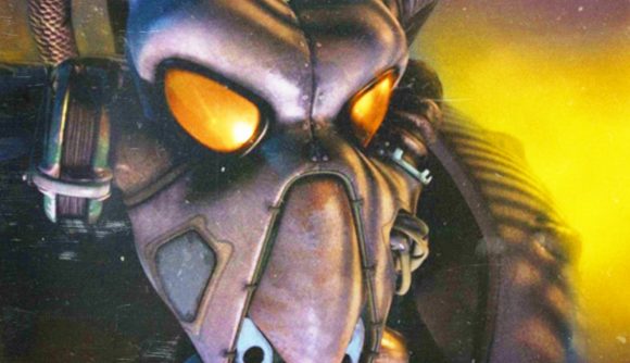 Fallout’s original names were, erm, interesting: A soldier in a huge robotic mask from RPG game series Fallout