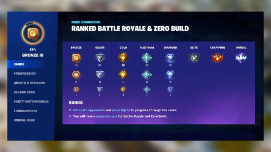 Fortnite Ranked mode is real and it's here soon