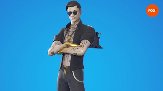Midsummer Midas is one of the best Fortnite skins available this summer.