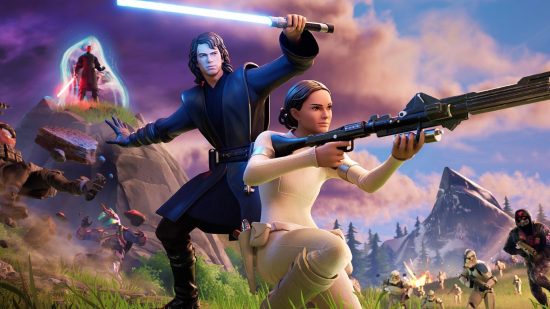Fortnite Star Wars brings lightsabers back, adds Darth Maul and more
