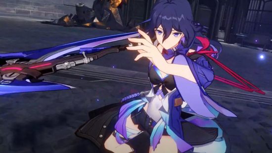 Seele prepares to unleash her ultimate ability, twirling her scythe around her on the battlefield to dish out certain death with the best Honkai Star Rail Seele build.