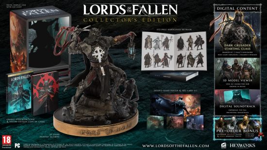 Fecha de lanzamiento de Lords of the Fallen acompañada de cuatro minutos de juego
