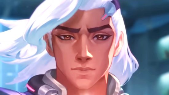 Overwatch 2 Lifeweaver - the white-haired support stares gently at you