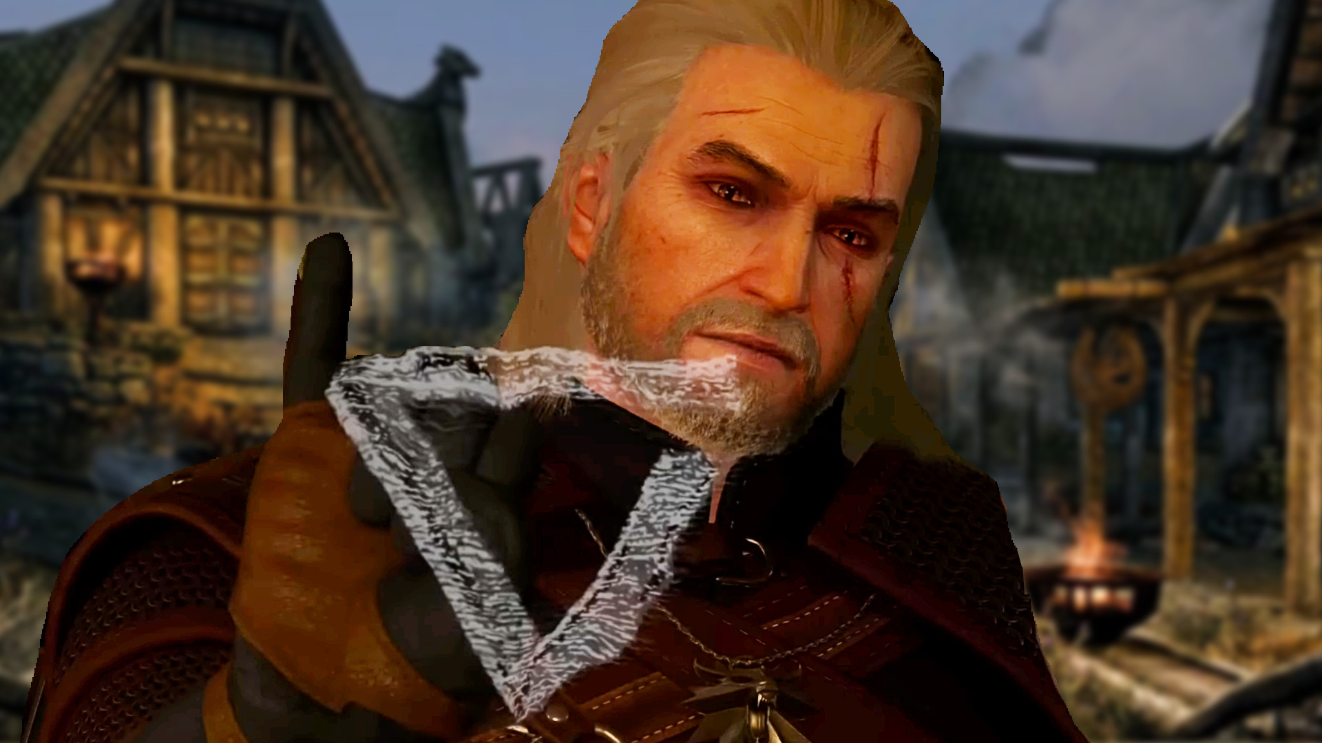 Skyrim mod imbues you with Geralt’s Witcher magic