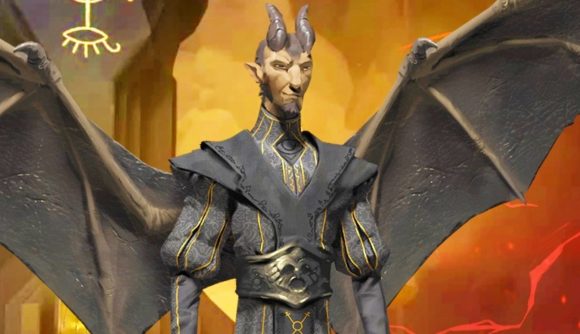 Solium Infernum, the hellish strategy game, gets its own Littlefinger: A horned and winged demon from hellish strategy game Solium Infernum