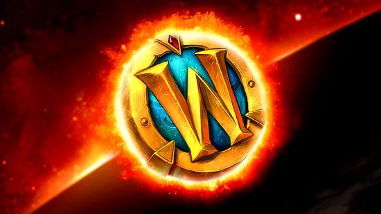 WoW Classic Token - a golden coin with a large Warcraft 'W' emblazoned on the front