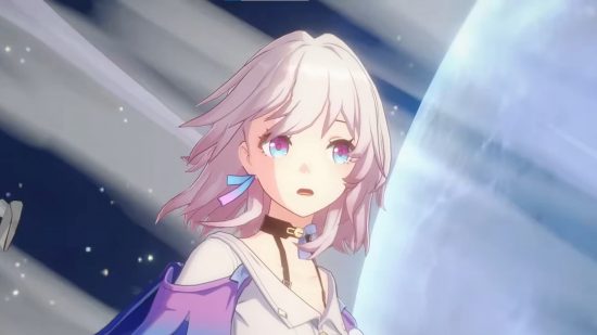 Prepare for double drops in this upcoming Honkai Star Rail event: anime girl with pink hair in space
