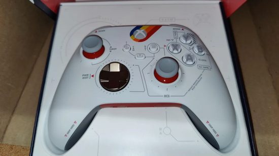 Starfield Xbox Controller Leak : Image of the front of the leaked Starfield controller.