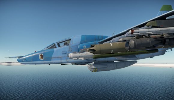 A Su-39 plane from War Thunder