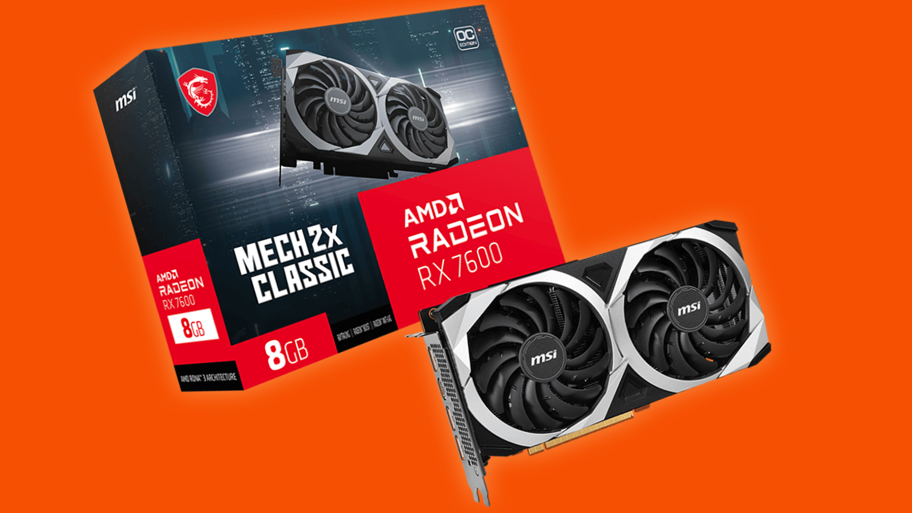 AMD Radeon RX 7600 price drops days before RTX 4060 launch