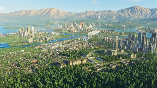 Cities Skylines 2 map size: A huge metropolis from city-building game Cities Skylines 2