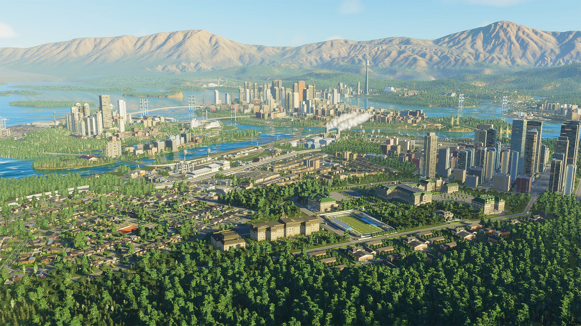 Cities: Skylines 2's huge maps blew me away with their sheer size and scale
