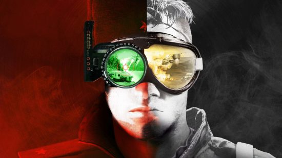 Command and Conquer new game: A soldier in green and yellow goggles from strategy game Command and Conquer