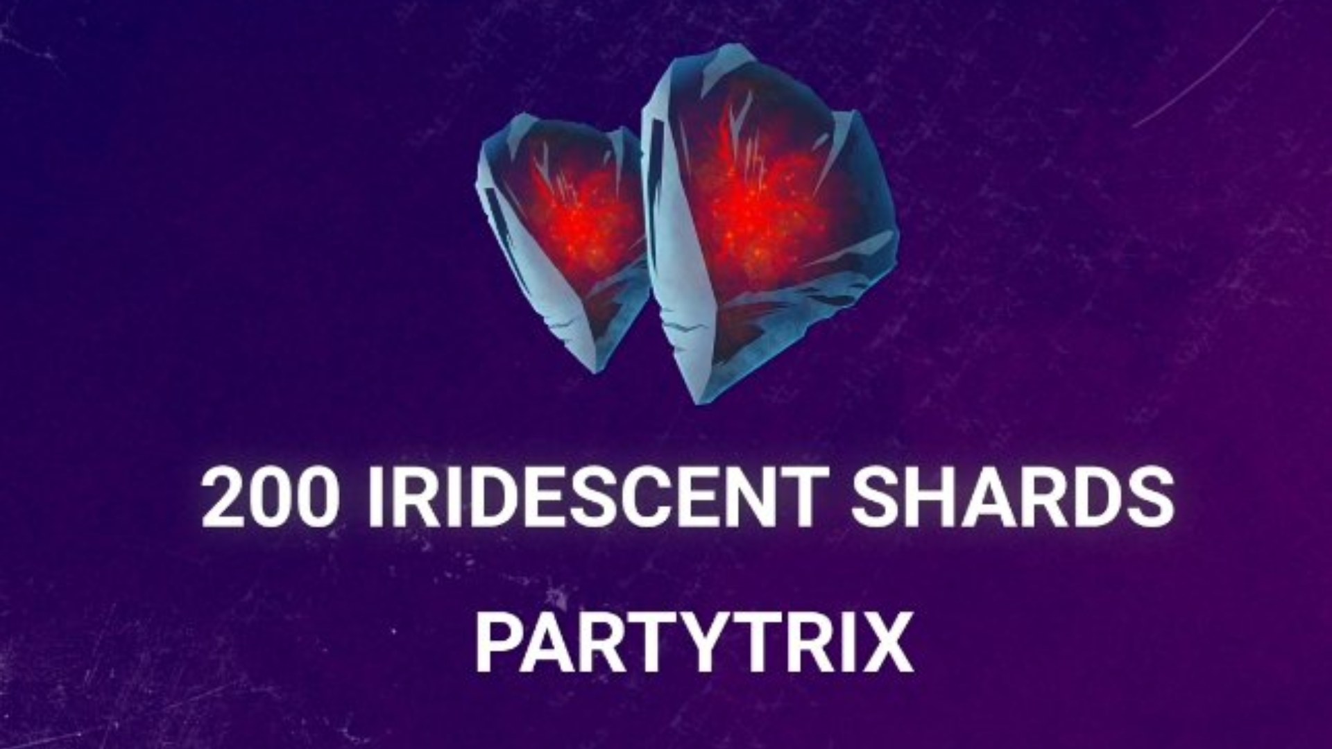 A new DBD code for free iridescent shards.