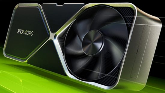 O placă grafică Nvidia GeForce RTX 4090