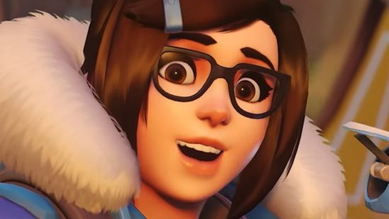 Overwatch 2 Invasion - Mei gives a happy surprised face
