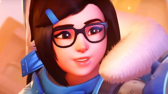 Overwatch 2 patch notes - Mei gives off a mischievous grin.