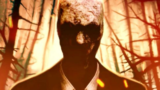 Slenderman new game: A monster in a suit, Slenderman from horror game Slender The Arrival