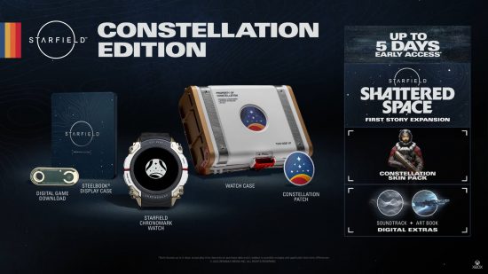 Starfield Constellation edition - everything in the collector bundle.
