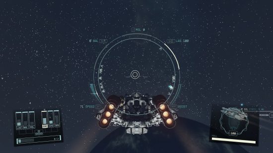 أفضل ألعاب الكمبيوتر: سفينة فضاء ، في الفضاء