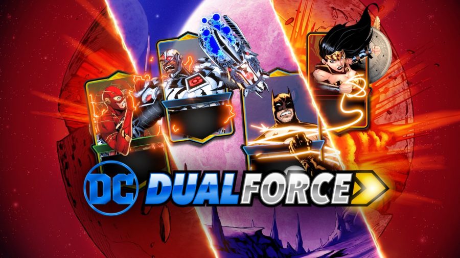 DC Dual Force logo and art.