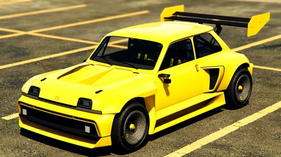 Actualización semanal de GTA Online: La Coureuse, un deportivo amarillo compacto de dos puertas.