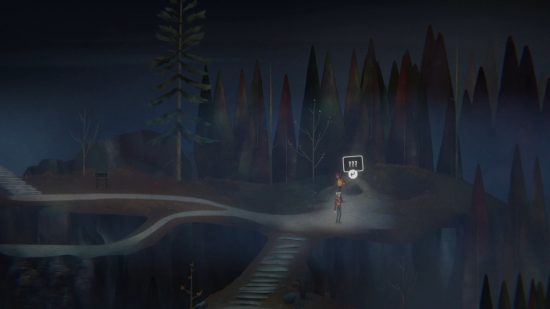 Jacob and Riley are found next to an animal den, near one of the Oxenfree 2 letter locations.
