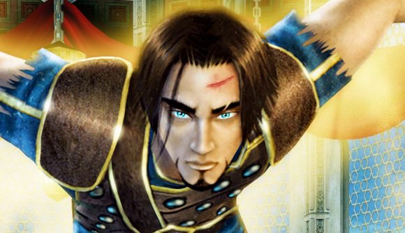 Prince of Persia The Sands of Time sale: An adventurer with long hair and a cut from Ubisoft's Prince of Persia The Sands of Time