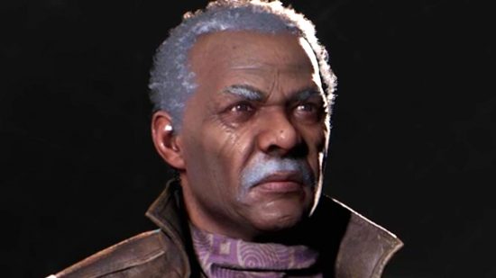Remnant 2 alchemist: Reggie Malone, one of the returning characters from Vault 13, as he appears in the merchant menu.