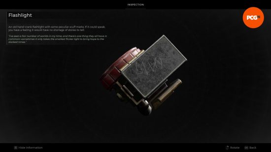 The underside of the flashlight will give you the Remnant 2 chest code