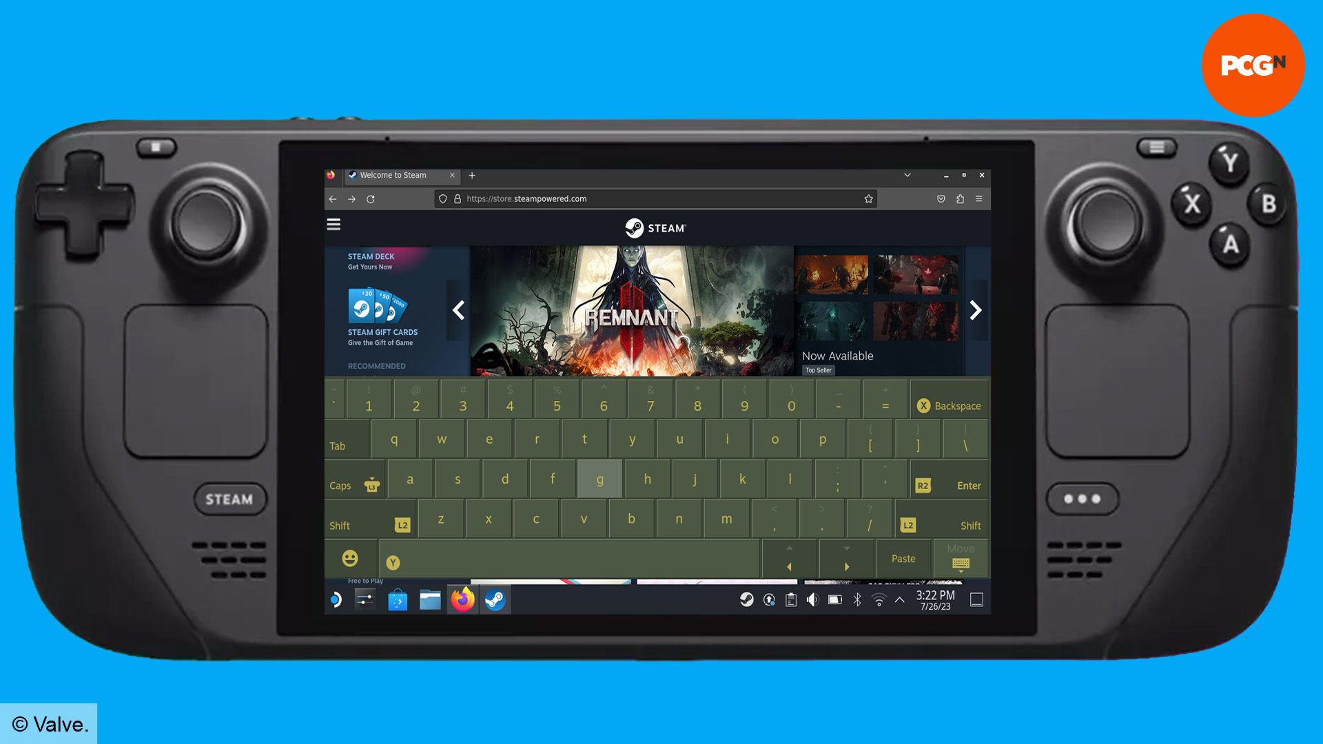 How to use the Steam Deck keyboard in desktop mode