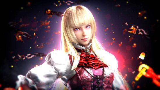 Lili is a blonde French noble wearing an elaborate dress with a cravat. She is one of the main Tekken 8 roster and has been one of the characters since Tekken 5.