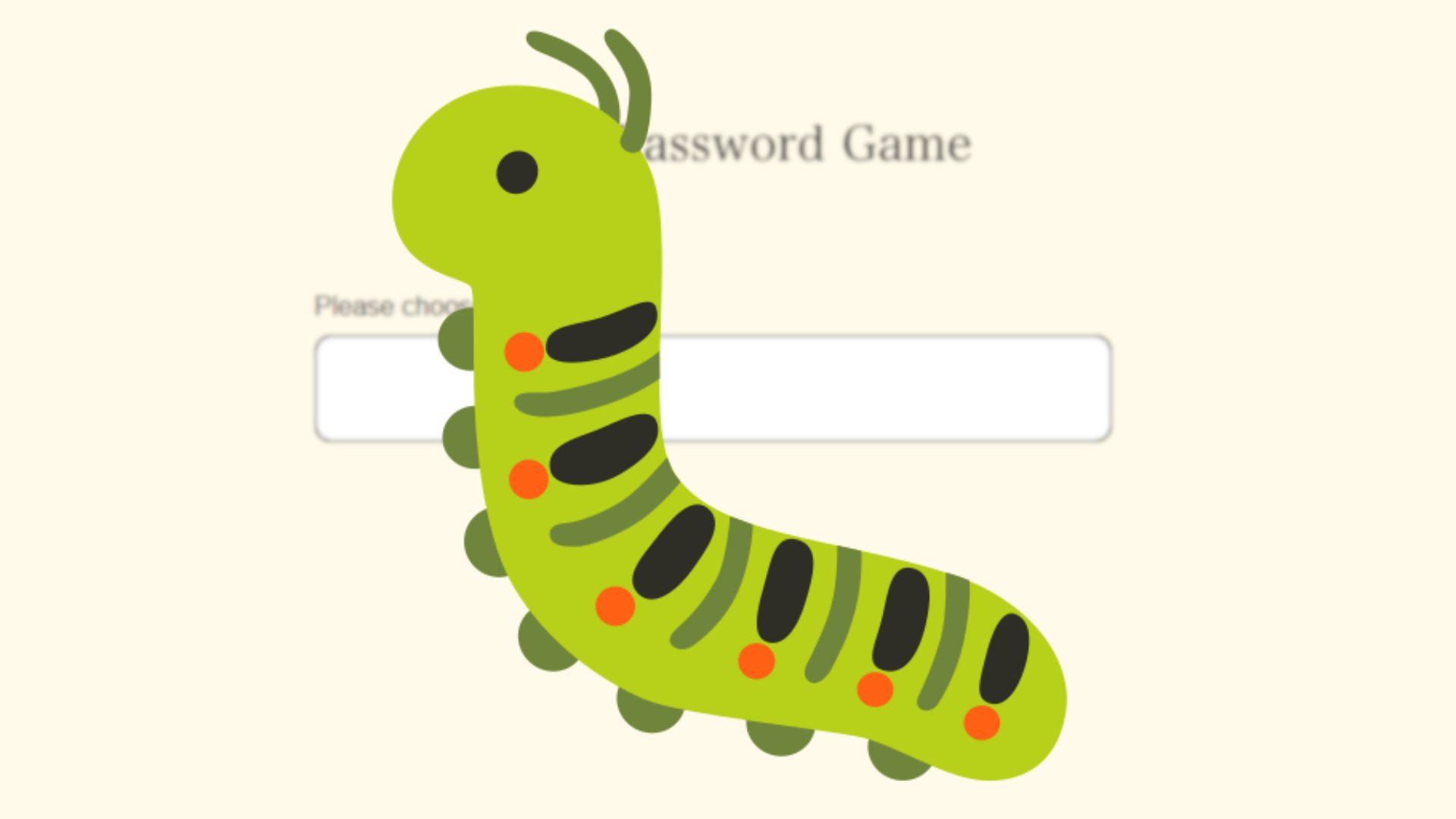This fun free game is all about silly password rules