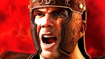 Total War Steam sale - a Roman Centurion yells.