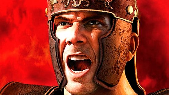 Total War Steam sale - a Roman Centurion yells.