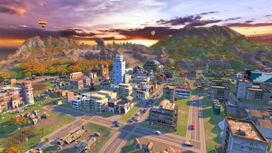 A screenshot from political game Tropico 4.