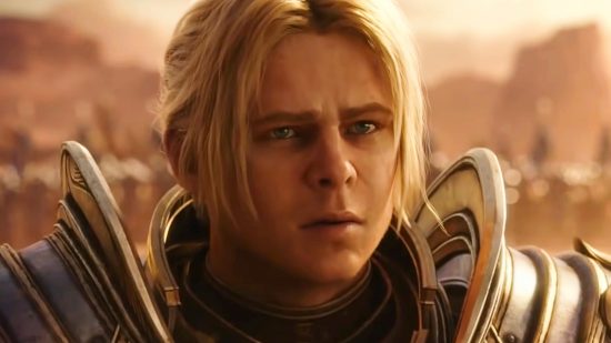 World of Warcraft needs to be reborn - Anduin Wrynn, a blonde human, looks forlorn.