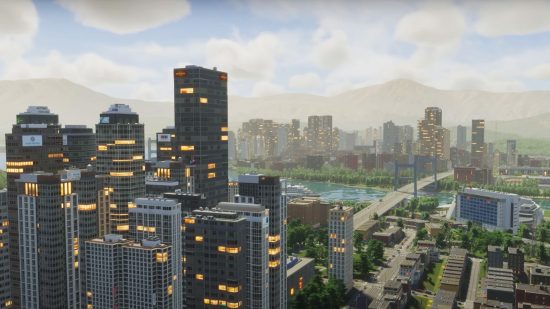 Cities Skylines 2 economy: A huge metropolis from city-building game Cities Skylines 2