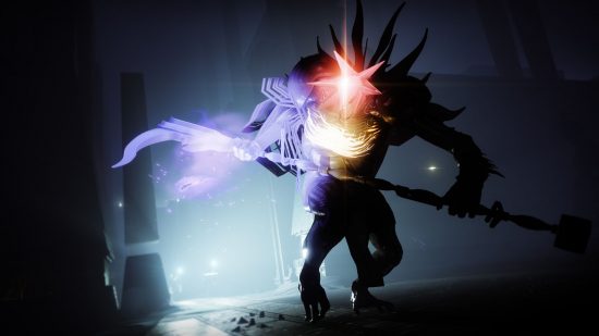 Byf reflects on Destiny 2 Lightfall story as a 'formatting error:' A Tormenter enemy approaches.