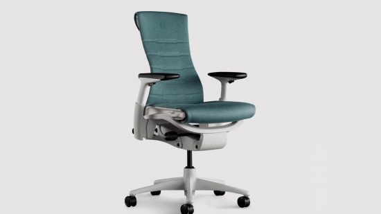 best office chairs for gaming - the herman miller embody on a white background