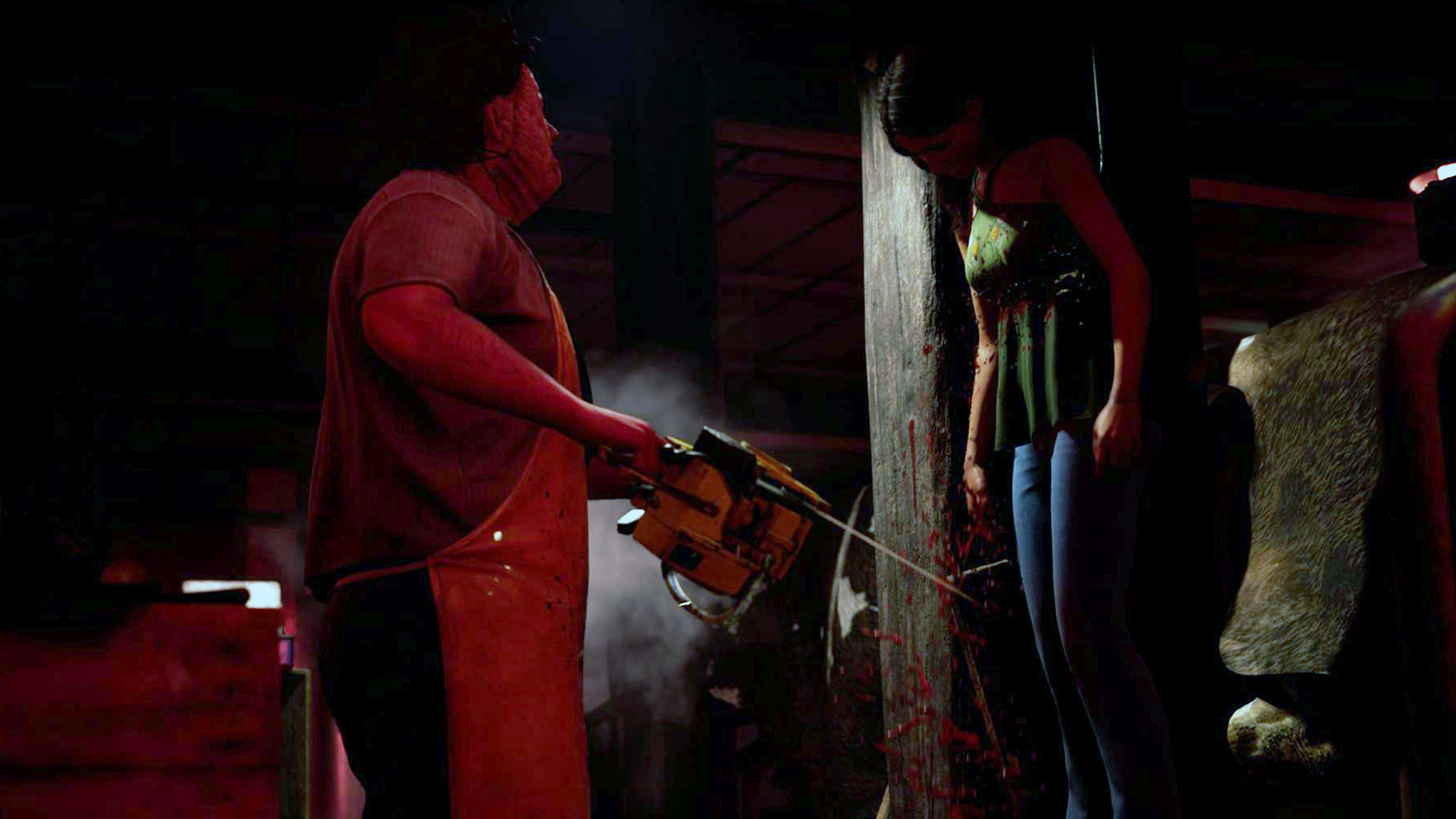 How bleedout works in The Texas Chain Saw Massacre