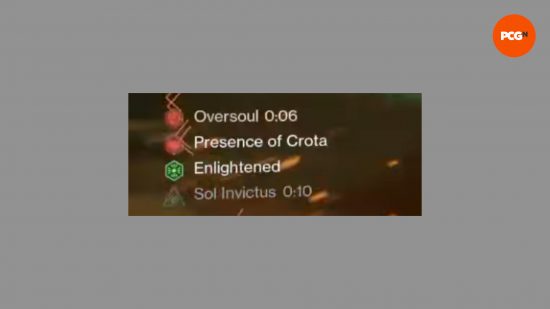 Picture of Crota's Oversoul countdown timer in Crota's End in Destiny 2