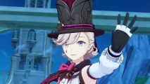Genshin Impact top-up resets in version 4.1 to give double crystals: anime boy wearing a top hat