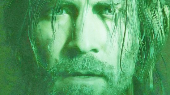 Alan Wake 2 how long: A man with long hair and a beard, Alan Wake from Remedy horror game Alan Wake 2